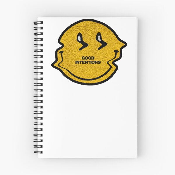 Item preview, GOOD INTENTIONS, Distorted, Smiley Face, Pop Art, Y2K, Street wear designed and sold by ArtsyFartsy777.