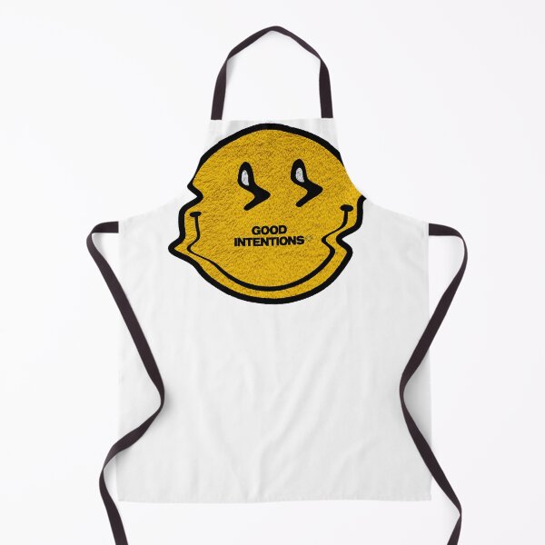 Item preview, GOOD INTENTIONS, Distorted, Smiley Face, Pop Art, Y2K, Street wear designed and sold by ArtsyFartsy777.
