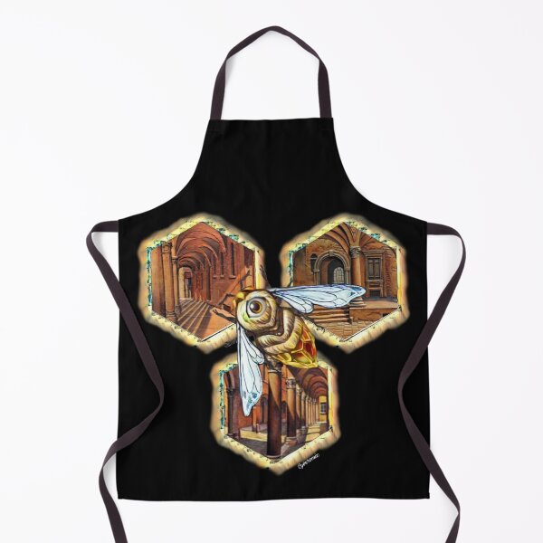Item preview, Surreal Bee on the Bologna's porticoes designed and sold by Cyberomiz.
