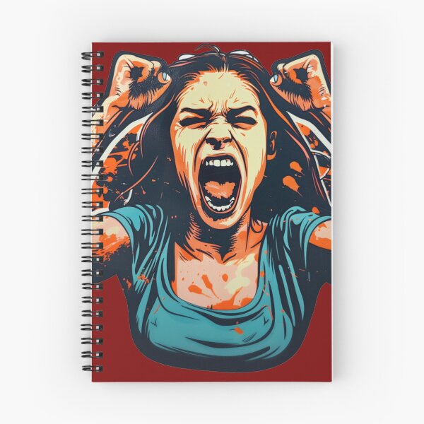 Item preview, RAGE! Protesting An Unjust World Screaming Girl designed and sold by NikoDeeko.