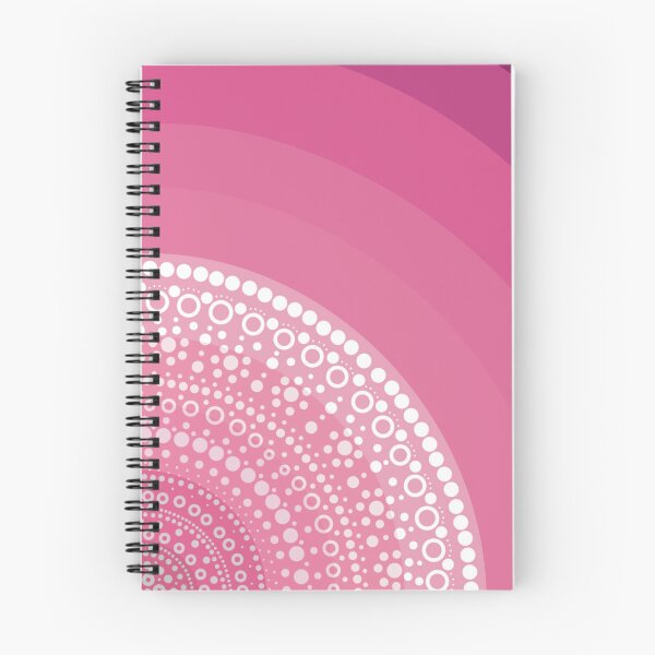 Item preview, Vertical gradient pink mandala designed and sold by Mychaela-Artist.