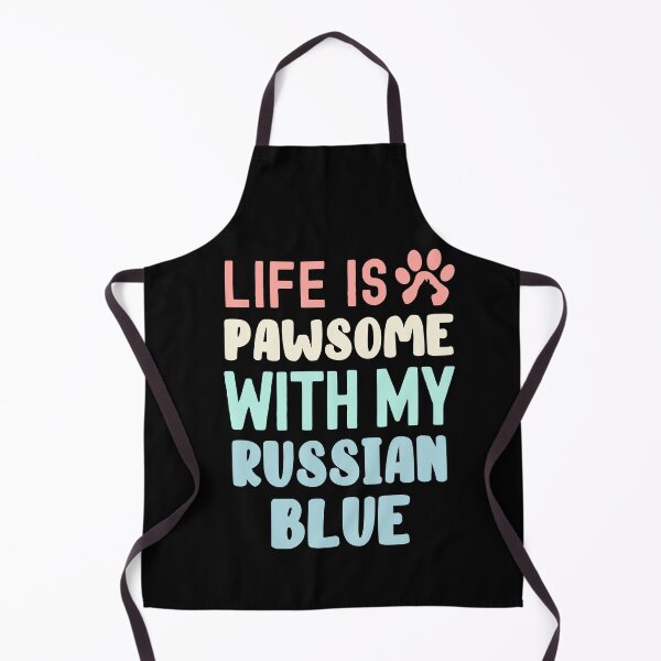 Item preview, Life Is Pawsome With My Russian Blue designed and sold by TheAnimalZ00.