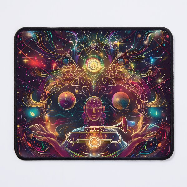 Item preview, “Psychedelic Cosmos Saxophonic” designed and sold by Art-Vortex-fr.