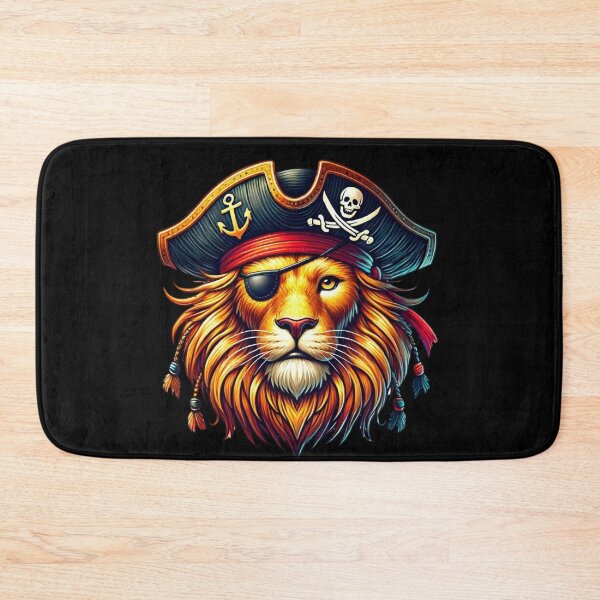 Item preview, The Royal Pirate Lion - Lord of the Wild Seas designed and sold by AmigoVerse.