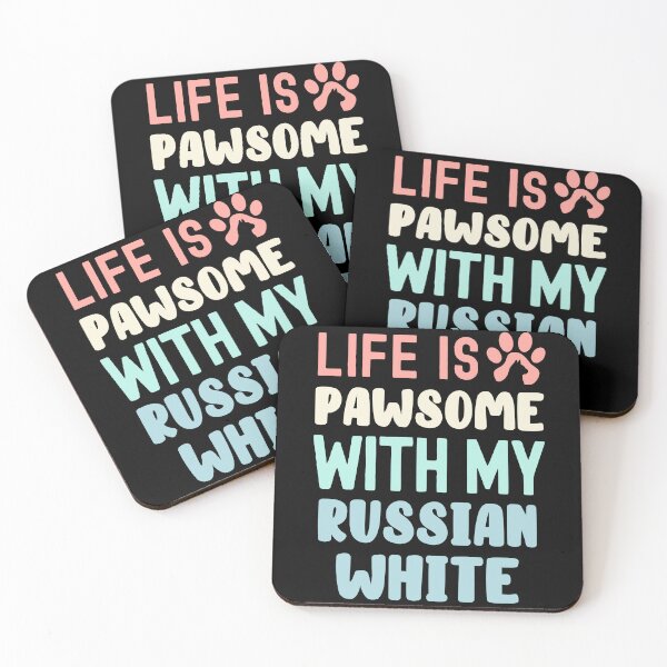 Item preview, Life Is Pawsome With My Russian White designed and sold by TheAnimalZ00.
