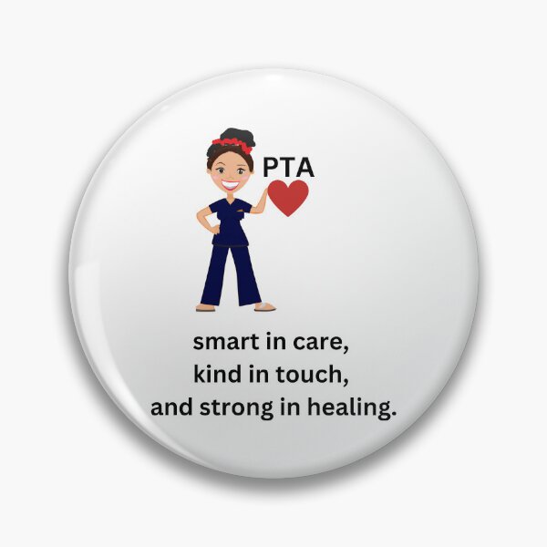 Item preview, PTA - smart in care, kind in touch, and strong in healing. designed and sold by AmazingHisLove.