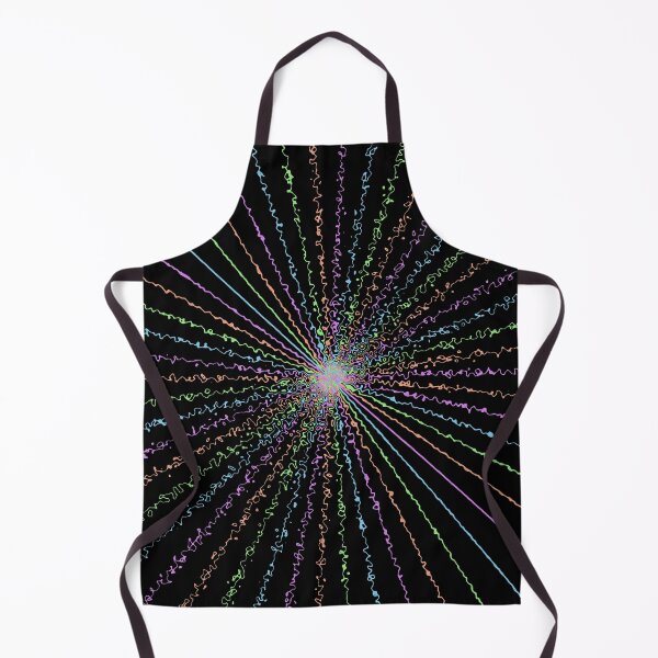 Item preview, Colorful Ripple Abstract Sun Rays Burst Rainbow designed and sold by EvergreenMotifs.