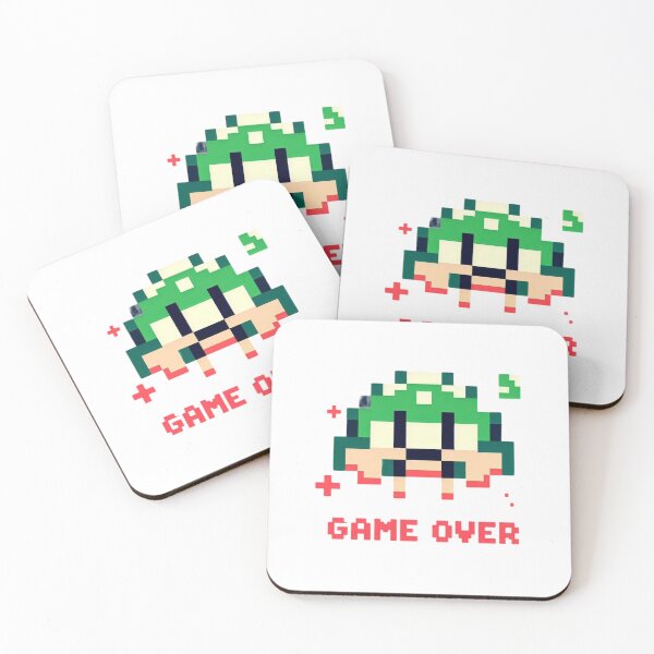 Item preview,  game over retro vintage 8 bit designed and sold by UMIMEDIA.