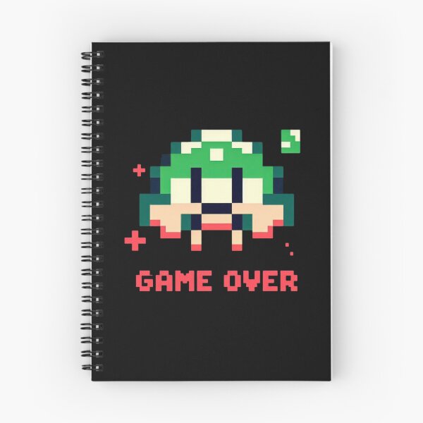 Item preview,  game over retro vintage 8 bit designed and sold by UMIMEDIA.