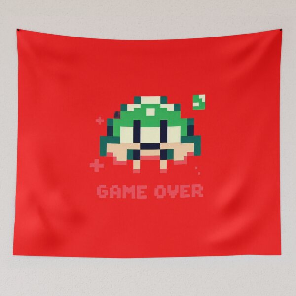 Item preview,  game over retro vintage 8 bit designed and sold by UMIMEDIA.