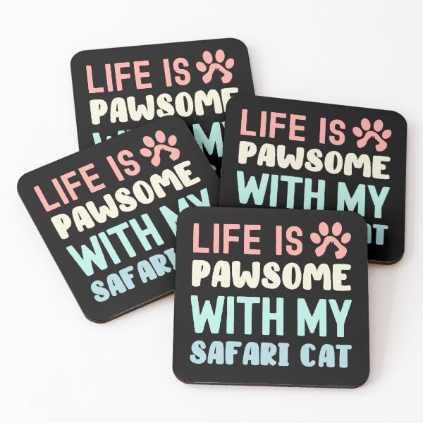 Item preview, Life Is Pawsome With My Safari Cat designed and sold by TheAnimalZ00.