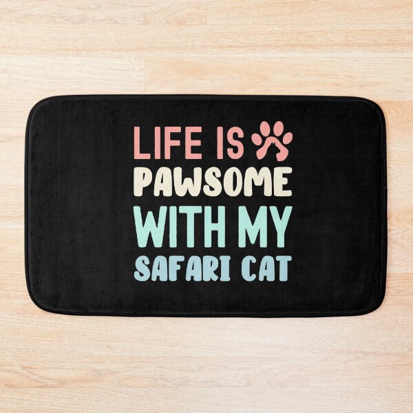 Item preview, Life Is Pawsome With My Safari Cat designed and sold by TheAnimalZ00.