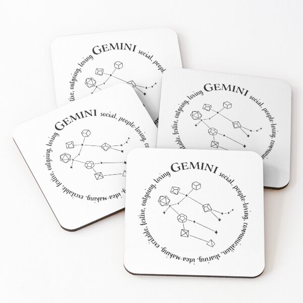 Item preview, Gemini Dice Constellation - Astrological Traits designed and sold by Mystic 20 Dice.