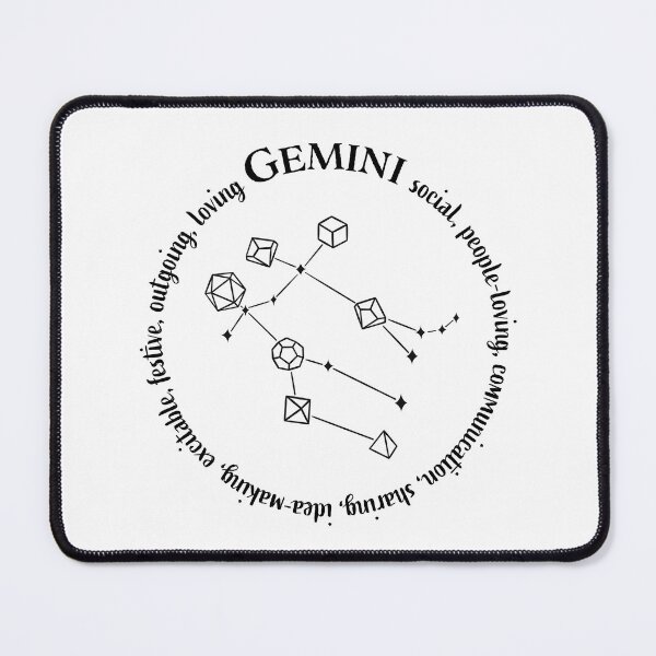 Item preview, Gemini Dice Constellation - Astrological Traits designed and sold by Mystic 20 Dice.