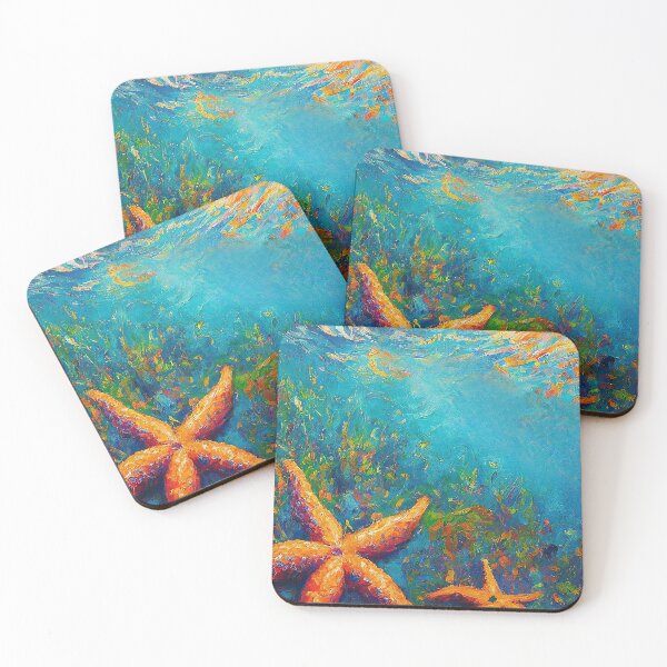 Item preview, Oceanic Starfish Haven Art designed and sold by SportsT-Shirts.