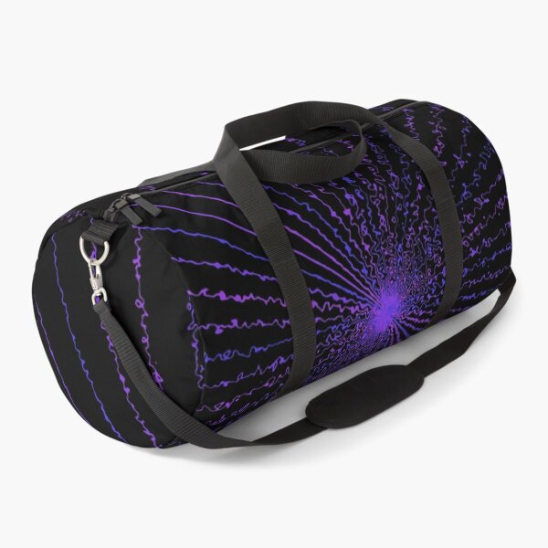 Item preview, Colorful Ripple Abstract Sun Rays Burst Black Blurple designed and sold by EvergreenMotifs.