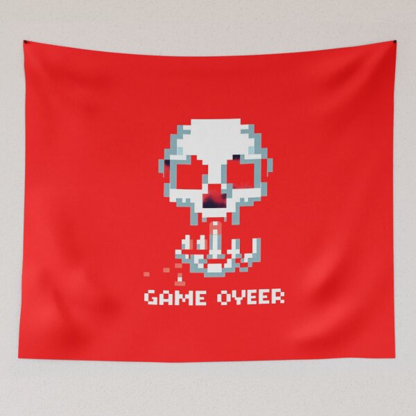 Item preview, Copy of game over retro vintage 8 bit designed and sold by UMIMEDIA.