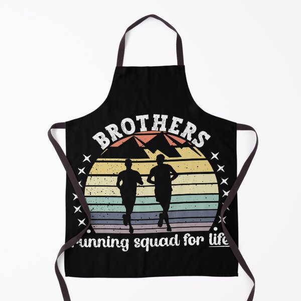 Item preview, Vintage Sunset Brothers Running Squad| Brothers Matching Shirts - Black designed and sold by PearlMoonGrapes.