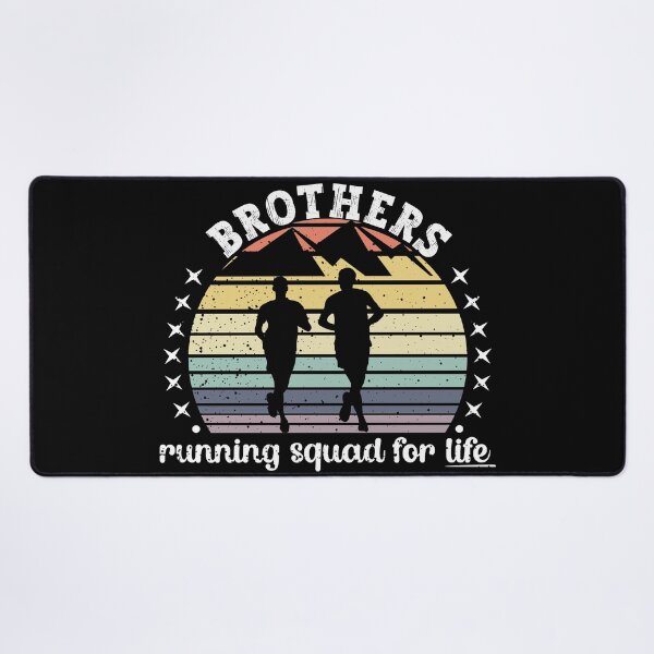 Item preview, Vintage Sunset Brothers Running Squad| Brothers Matching Shirts - Black designed and sold by PearlMoonGrapes.