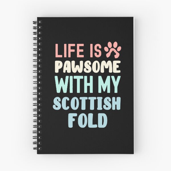 Item preview, Life Is Pawsome With My Scottish Fold designed and sold by TheAnimalZ00.