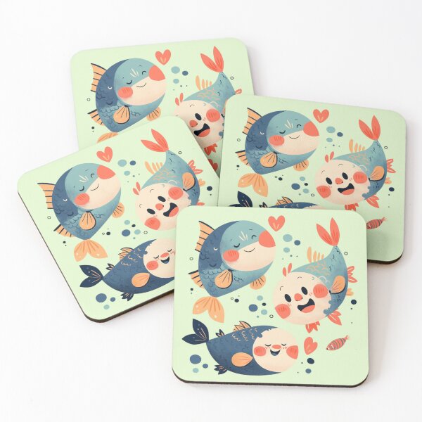 Item preview, Happy Fish Friends designed and sold by emilykang.