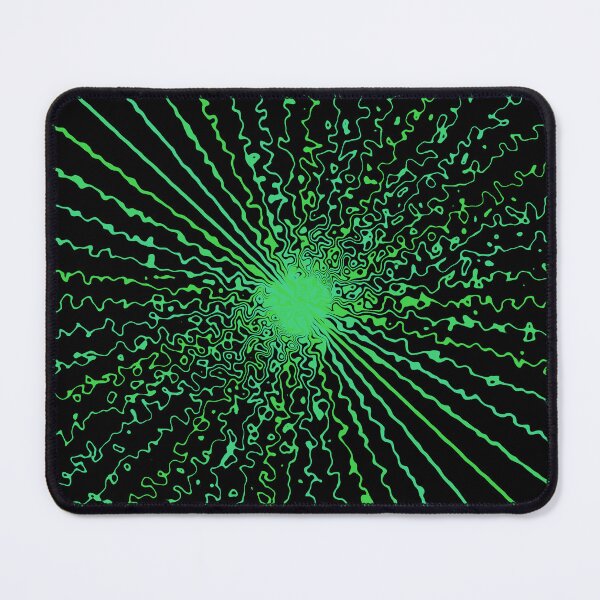Item preview, Colorful Ripple Abstract Sun Rays Burst Northern Lights designed and sold by EvergreenMotifs.