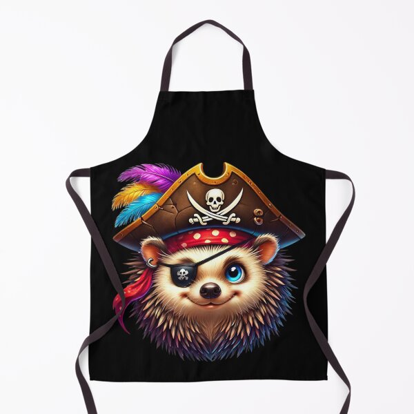 Item preview, The Charming Pirate Hedgehog - Adventurer of the Enchanted Islands designed and sold by AmigosFurEver.