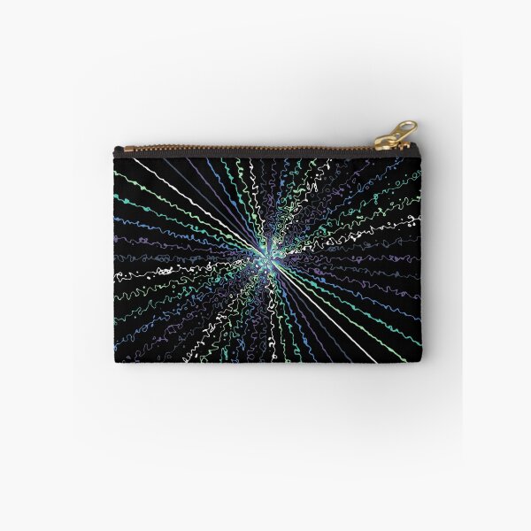 Item preview, Colorful Ripple Abstract Sun Rays Burst Cool Colors designed and sold by EvergreenMotifs.