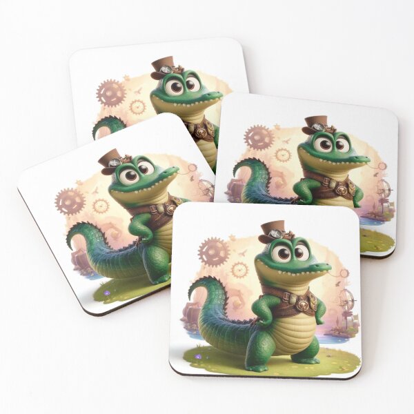 Item preview, Steampunk American Alligator designed and sold by Sillytoe.
