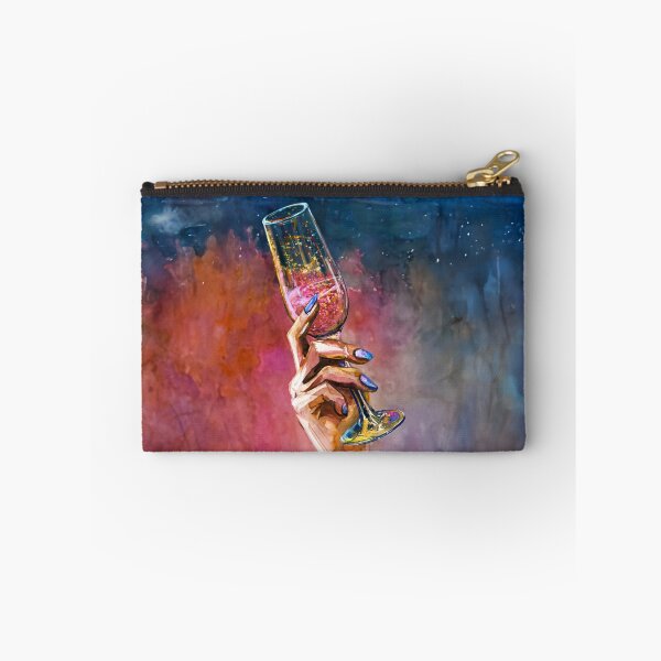 Artikelvorschau, Sekt Aquarell entworfen und verkauft von Olivia Ossege.