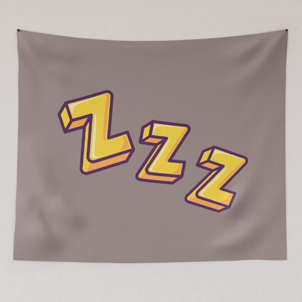 Item preview, Sleeping Sign Cartoon Vector Icon: A Restful and Calming Nature Illustration designed and sold by hjian8219.