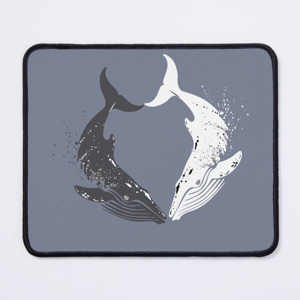 Item preview, Yin and Yang Whale designed and sold by PandaKunst.