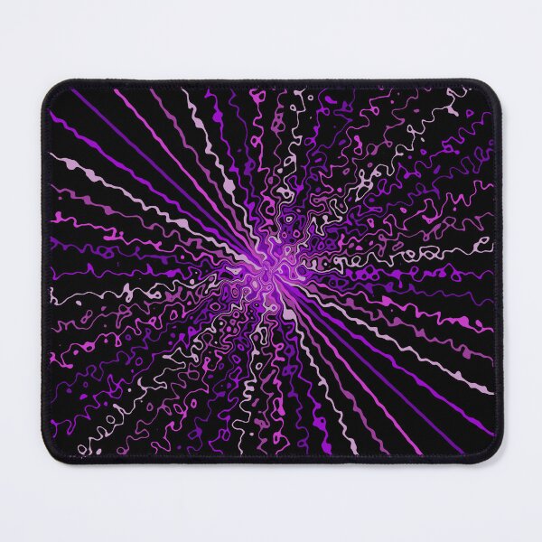 Item preview, Colorful Ripple Abstract Sun Rays Burst Violet Purple designed and sold by EvergreenMotifs.