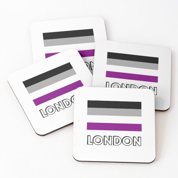 Item preview, Asexuality Pride Flag London designed and sold by Inspirationmotivation.