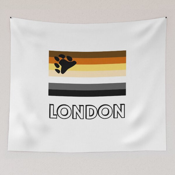 Item preview, Bear Pride Flag London designed and sold by Inspirationmotivation.