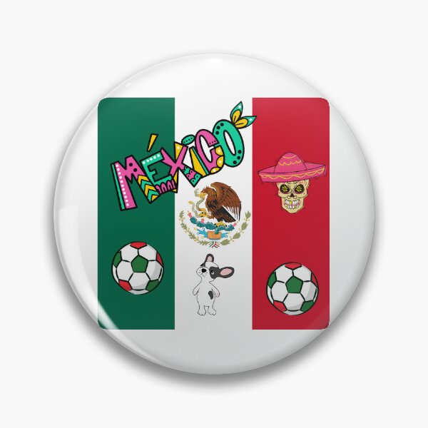 Item preview, "VIBRANT MEXICO: FOOTBALL, FOLKLORE AND FRIENDSHIP" designed and sold by DigiArteCreativ.