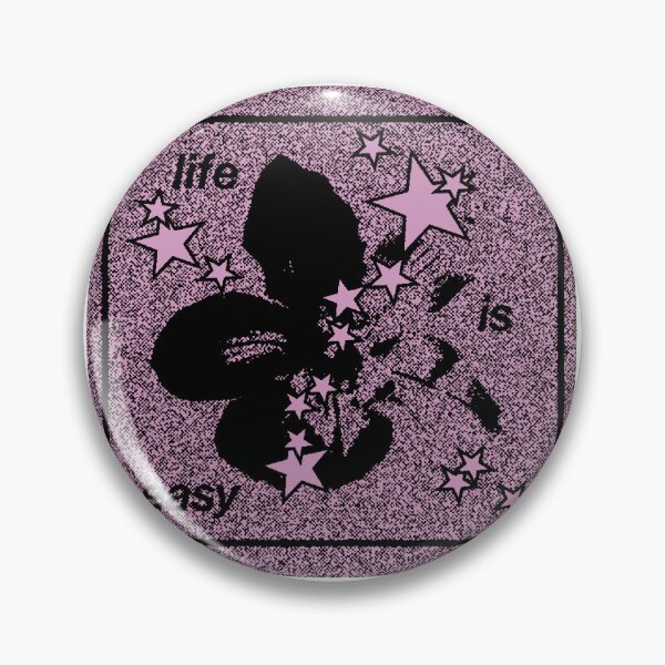 Item preview, LIFE IS EASY BLK designed and sold by PRTTYBLKHRTTHRB.
