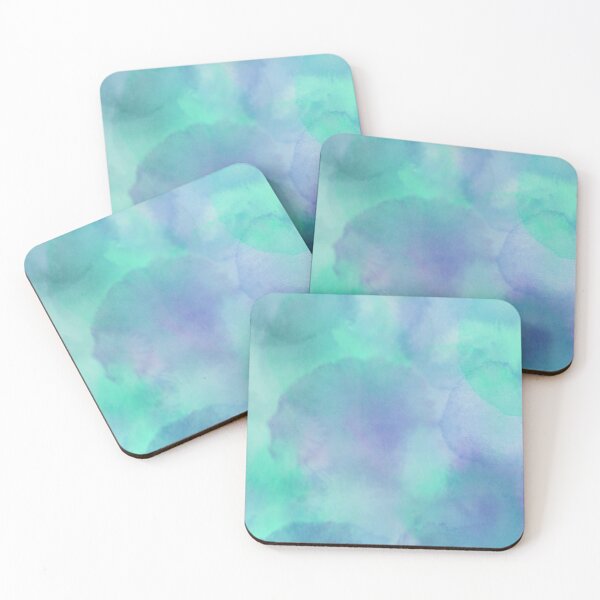 Item preview, Turquoise and Purple Watercolor designed and sold by Forestpower78.