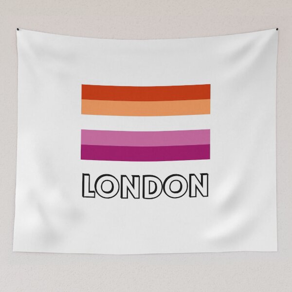 Item preview, Lesbian Pride Flag London designed and sold by Inspirationmotivation.