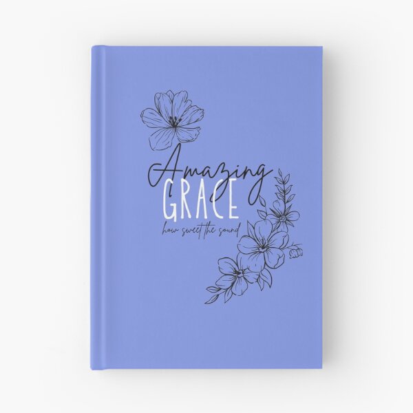 Item preview, Amazing Grace How Sweet The Sound with flowers designed and sold by Ideas-BYDESiGN.
