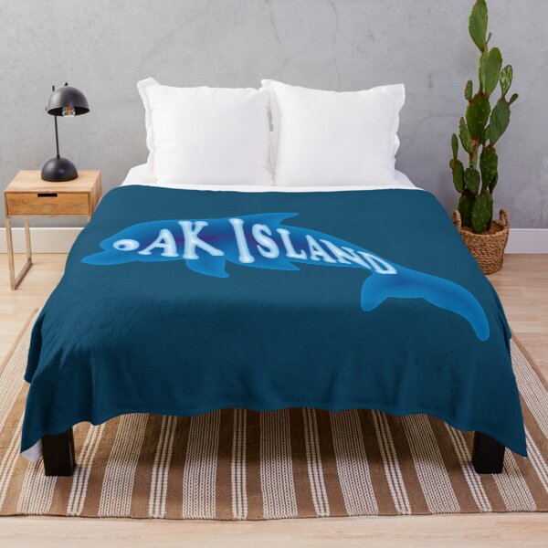 Item preview, Oak Island lettering dolphin designed and sold by studioss76.