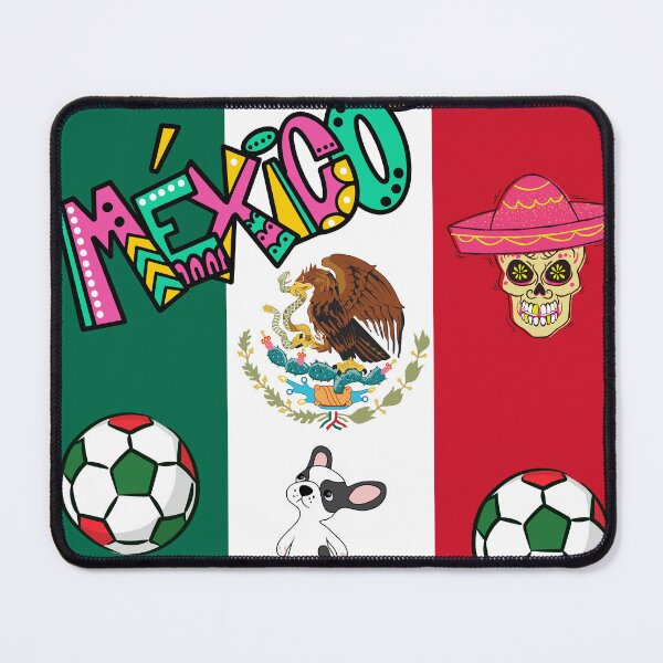 Item preview, "VIBRANT MEXICO: FOOTBALL, FOLKLORE AND FRIENDSHIP" designed and sold by DigiArteCreativ.