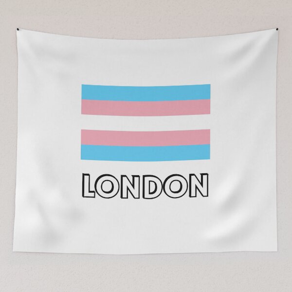 Item preview, Trans  Pride Flag London designed and sold by Inspirationmotivation.