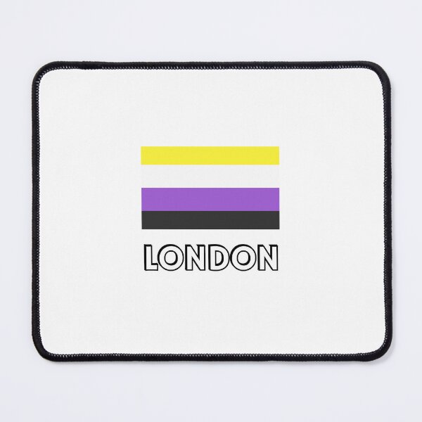 Item preview, Non Binary Pride Flag London designed and sold by Inspirationmotivation.