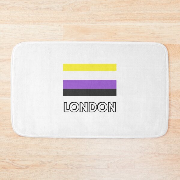 Item preview, Non Binary Pride Flag London designed and sold by Inspirationmotivation.