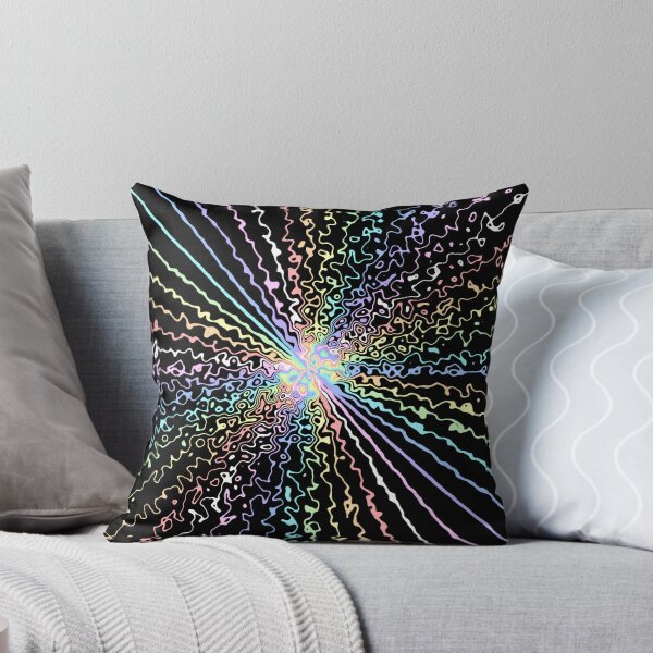 Item preview, Colorful Ripple Abstract Sun Rays Burst Rainbow Bright designed and sold by EvergreenMotifs.