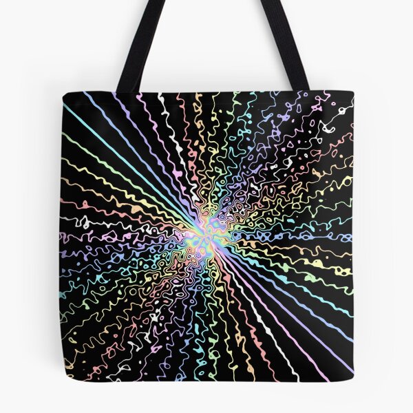 Item preview, Colorful Ripple Abstract Sun Rays Burst Rainbow Bright designed and sold by EvergreenMotifs.
