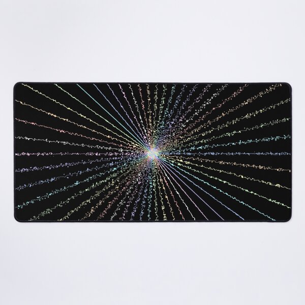 Item preview, Colorful Ripple Abstract Sun Rays Burst Rainbow Bright designed and sold by EvergreenMotifs.