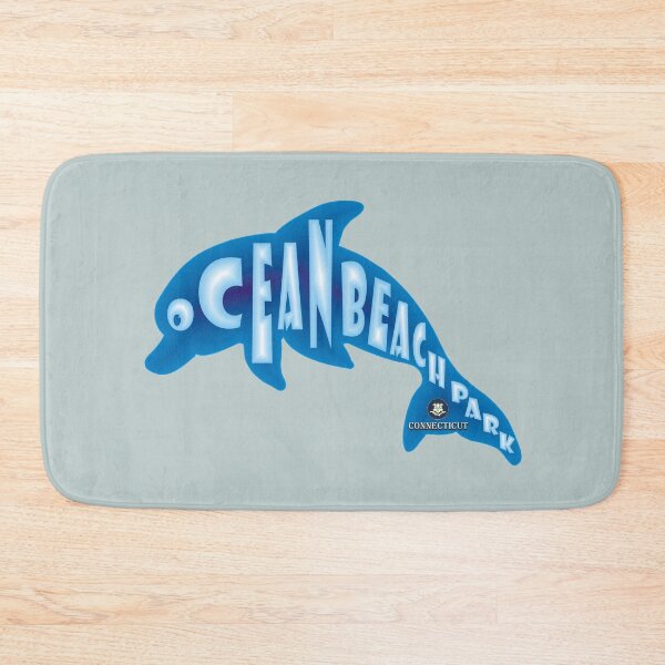 Item preview, Ocean Beach Park Connecticut lettering dolphin designed and sold by studioss76.