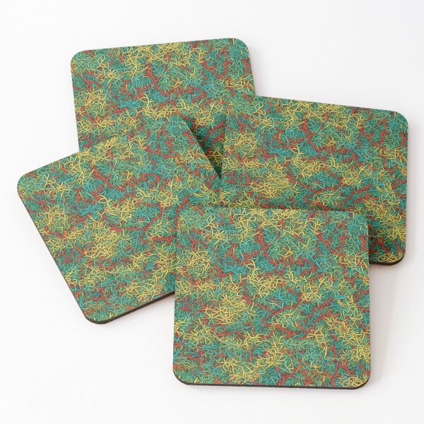 Item preview, Abstract Colorful Straw Pattern designed and sold by calibrit.